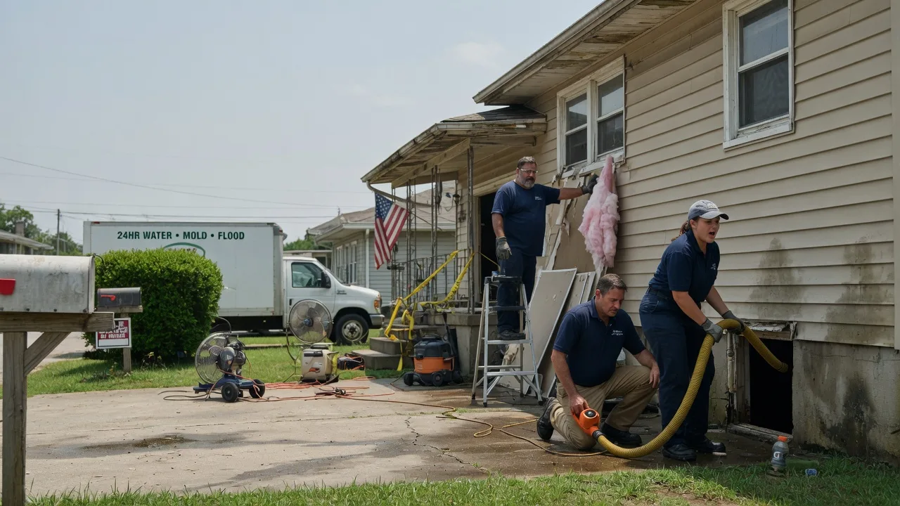 Water Damage Repair in Mendota, VA near me